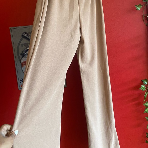 Flare Tan Pants - Picture 5 of 5